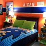 sonic the hedgehog bedroom