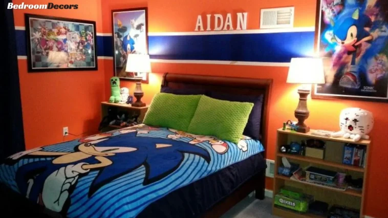 sonic the hedgehog bedroom