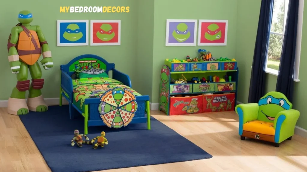 Ninja turtle bedroom decor ideas